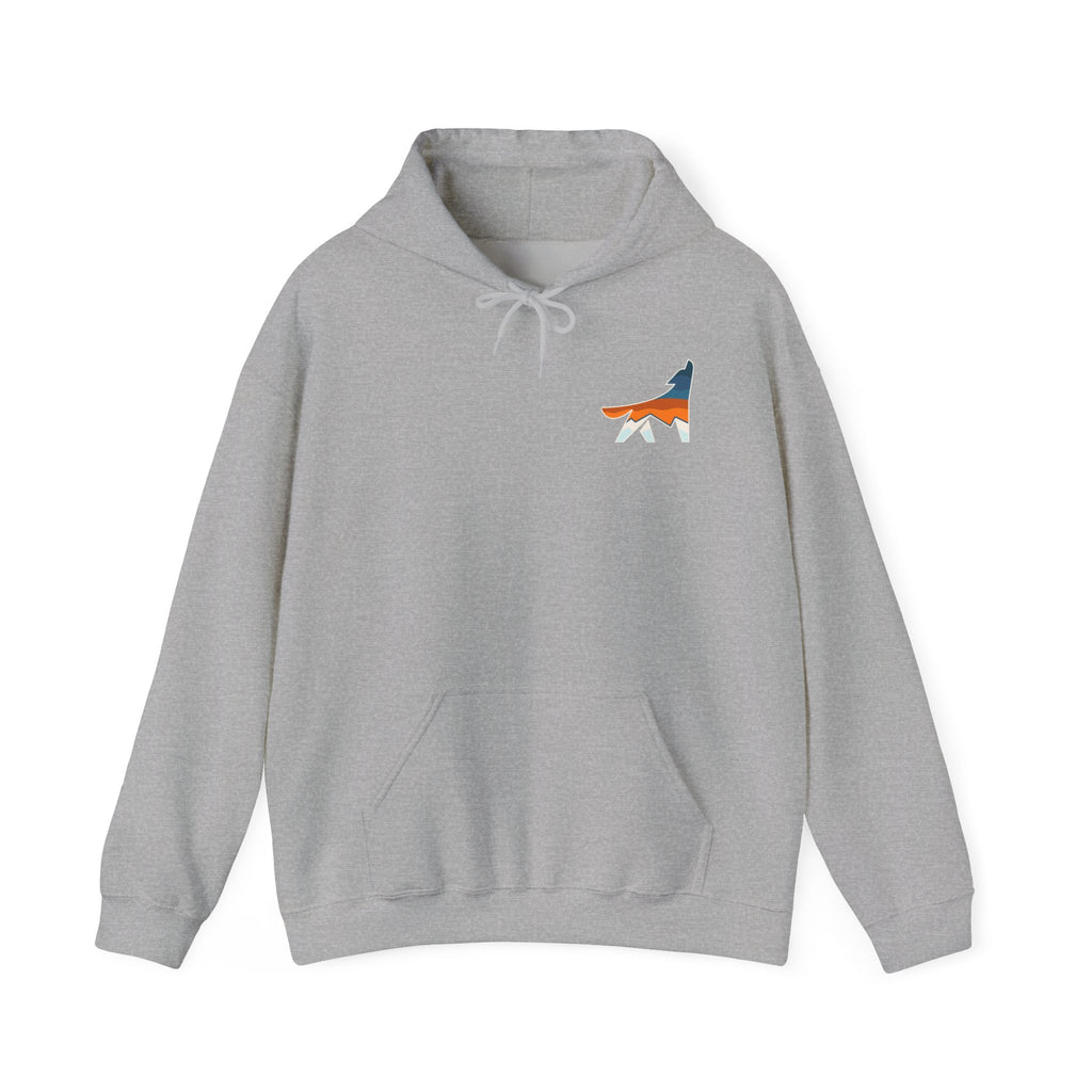 Unisex UltraTrax Wolf Hooded Sweatshirt